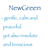 NewGreen: characteristics